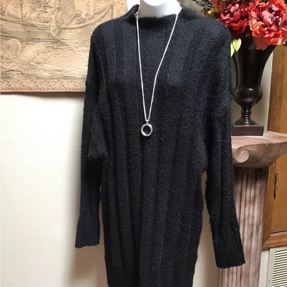 Topshop Dresses & Skirts - Topshop Black Knit Dress